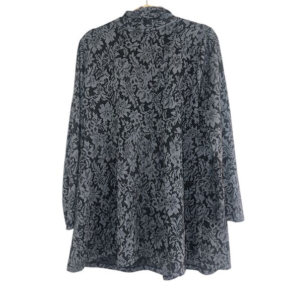 ✨Soma Lounge Floral Open Front Sz XL Cardigan✨ - Picture 4 of 7